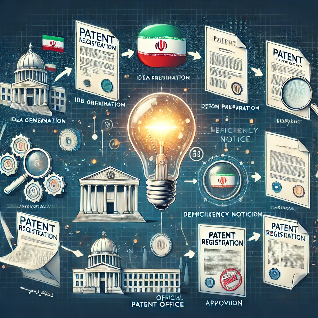مراحل ثبت اختراع در ایران
