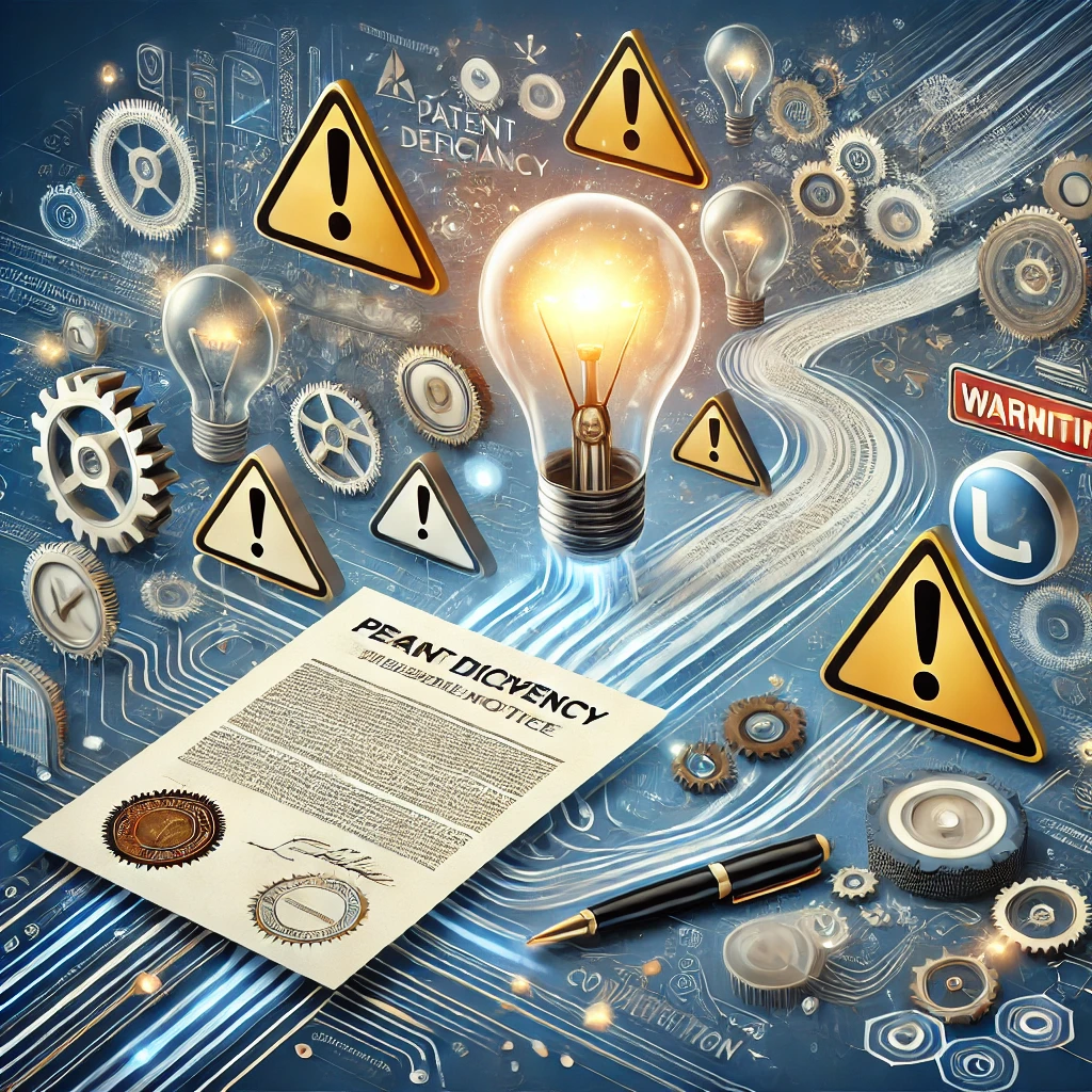 ابلاغیه رفع نقص در ثبت اختراع